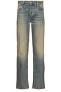 view 1 of 4 Ray Straight Salt Jeans in Light Vintage Indigo