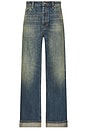 view 1 of 5 River Baggy Dephi Jeans in Mid Indigo