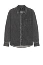 view 1 of 3 Curtis Denim Long Sleeve Shirt in Faded Black