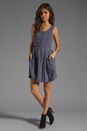 view 2 of 6 Polka Dot Dress in Navy
