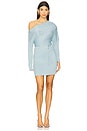 view 1 of 5 Mini Tilly Dress in Blue