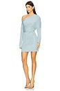 view 3 of 5 Mini Tilly Dress in Blue