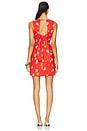 view 3 of 3 Ioana Mini Dress in Red Shell