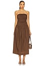 view 2 of 4 Lola Dress in Chocolate