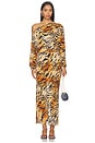view 2 of 3 Tiger Tilly Dress in Brown