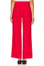 view 4 of 6 Scallop Detail Wide Leg in Red