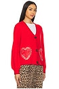 view 2 of 5 Red Heart Cardi in Red
