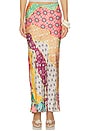 view 1 of 6 Pastel Morocco Dorris Skirt in Multi