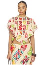 view 1 of 5 Fruit Florence Top in Cream