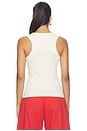view 3 of 4 Cream Celestial Rib Tank in Cream