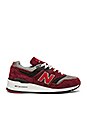 view 1 of 6 ZAPATILLAS DEPORTIVAS M997 in Burgundy Grey