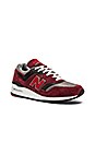 view 2 of 6 ZAPATILLAS DEPORTIVAS M997 in Burgundy Grey