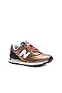 view 2 of 6 574 Gradient Sneaker in Copper & Black
