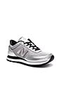 view 2 of 6 ZAPATILLAS PARA CORRER 501 SNEAKER in Silver Metallic & Black