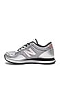 view 5 of 6 ZAPATILLAS PARA CORRER 501 SNEAKER in Silver Metallic & Black