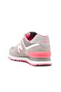 view 3 of 6 Core Plus Sneaker in Grey & Pink