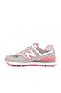 view 5 of 6 Core Plus Sneaker in Grey & Pink