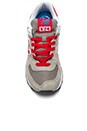 view 4 of 6 574 Core Plus Collection Sneaker in Grey & Red
