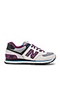 view 1 of 6 ZAPATILLAS DEPORTIVAS 574 OUTSIDE IN COLLECTION in Grey & Purple