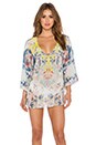 view 1 of 4 Swim Cover Up in Dune Print