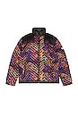 view 1 of 5 BLOUSON LHOTSE in Flare Shibori Oversized Print