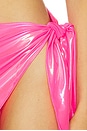 view 8 of 8 Latex Splash Sarong in Pink