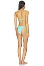 view 4 of 5 MAILLOT DE BAIN 2 PIÈCES LATEX SPLASH  in Sky Shimmer