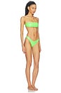 view 2 of 3 CONJUNTO BIKINI LATEX SPLASH in Lime