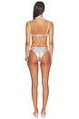 view 3 of 4 MAILLOT DE BAIN 2 PIÈCES LATEX SPLASH in Ice