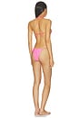 view 3 of 4 MAILLOT DE BAIN 2 PIÈCES LATEX SPLASH  in Pink
