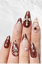 view 2 of 4 Burgundy Cherub Press-On Nails in 