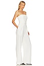 view 2 of 3 Chara Strapless Wide Leg Jumpsuit in Off White