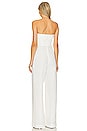 view 3 of 3 Chara Strapless Wide Leg Jumpsuit in Off White