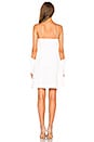 view 3 of 3 Flounce Mini Dress in White