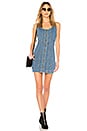 view 1 of 3 MINIVESTIDO DENIM BUTTON in Washed Blue
