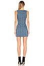 view 3 of 3 MINIVESTIDO DENIM BUTTON in Washed Blue
