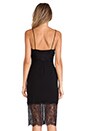view 3 of 5 Lace & Silk Cami Dress in Black