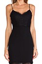 view 5 of 5 Lace & Silk Cami Dress in Black
