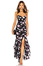 view 1 of 3 X REVOLVE Drawstring Dress in Black and Pink Floral