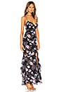 view 2 of 3 X REVOLVE Drawstring Dress in Black and Pink Floral