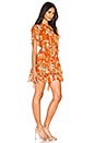 view 2 of 3 ROBE RUFFLE in Orange
