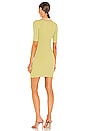 view 3 of 3 Geraldine Mini Dress in Limeade