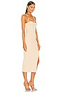 view 2 of 3 Jules Rib Knit Cage Dress with Rings in Coconut Cream