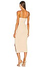 view 3 of 3 Jules Rib Knit Cage Dress with Rings in Coconut Cream