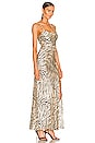 view 2 of 3 Simone Dress in Abstract Animal