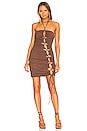 view 4 of 4 Petra Mini Dress in Mocha