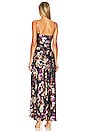 view 3 of 3 Nahara Cowl Neck Gown in Amara Floral
