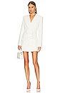 view 1 of 3 Serene Blazer Mini Dress in Off-white