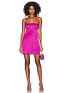 view 1 of 3 Lomy Bandeau Cutout Mini Dress in Electric Pink