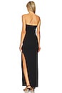 view 3 of 3 Pasha Strapless Tube Gown With Cutout in Black